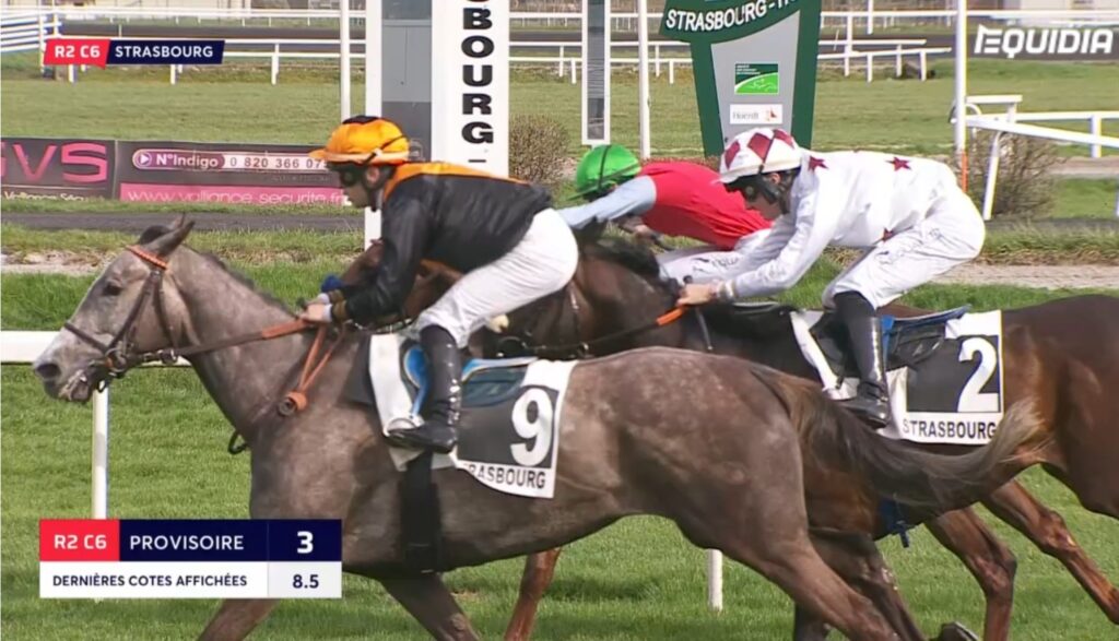 DRITTER BEIM DEBUT